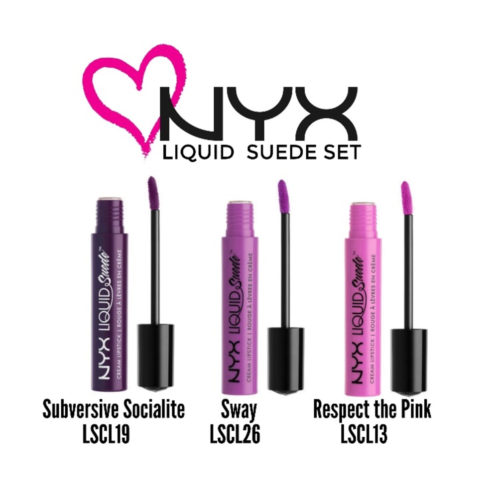 NYX 3 Piece Liquid Lipstick Set